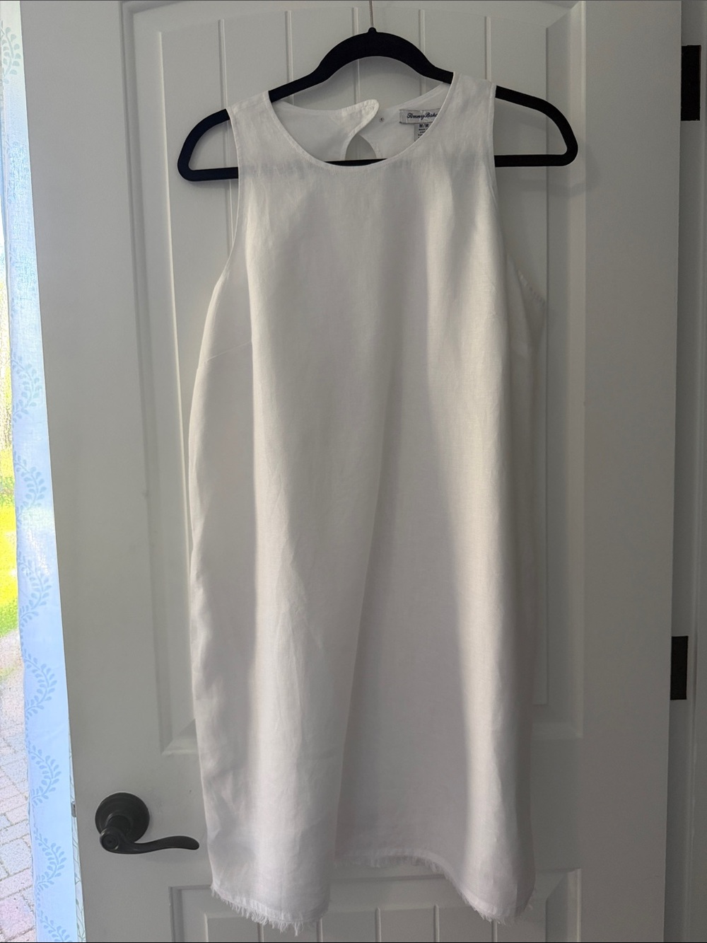 Tommy Bahama White Sleeveless Shift Dress